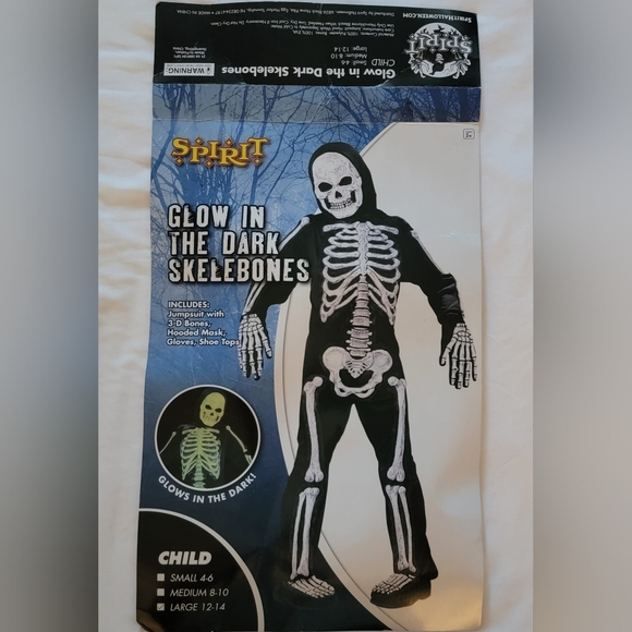Glow in the dark skelebones - Picture 2 of 3